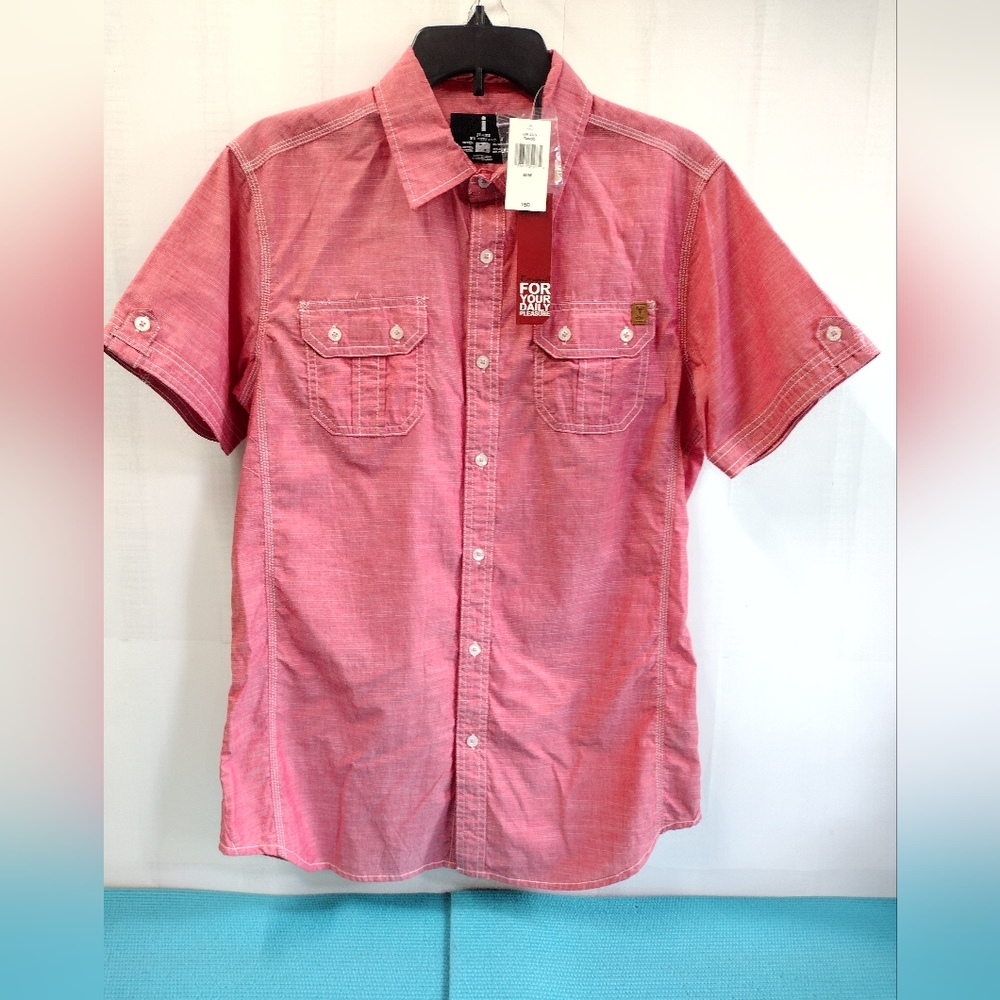 NWT i Jeans by Buffalo Macarthy Men’s Shirt - Tango Color - M